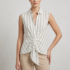 Ellen Tracy Sleeveless Blouse New With Tags